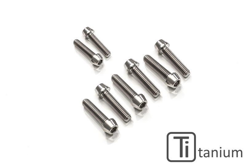 CNC Racing bottom yoke Ducati Panigale screw kit - Titanium