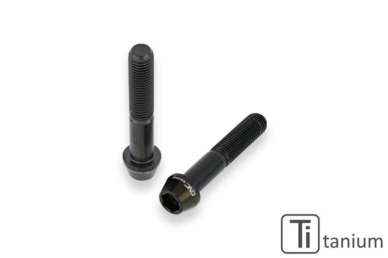 Screws Front brake caliper set M10x1.25x55 (2 pcs) - Titanium