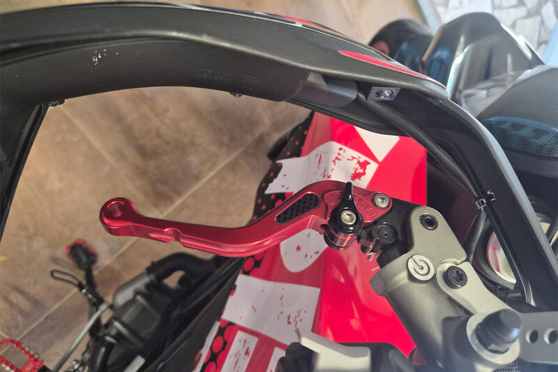 Clutch lever short model for Ducati / MV Agusta / Aprilia / Moto Guzzi