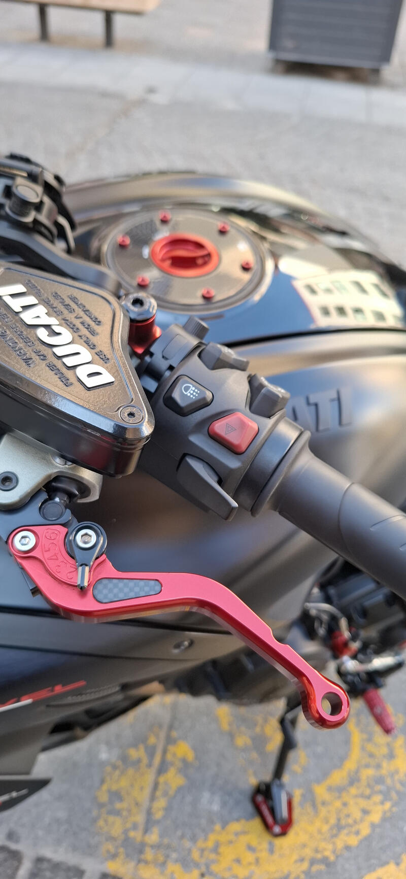 Leva frizione modello corto Ducati / MV Agusta / Aprilia / Moto Guzzi
