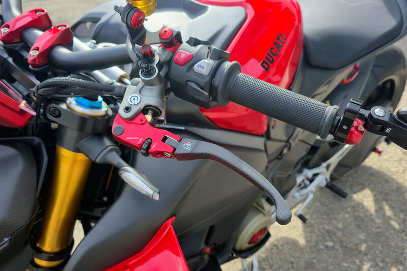 Clutch Lever Race EVO Folding Matt Carbon for Brembo semi-radial master cylinders
