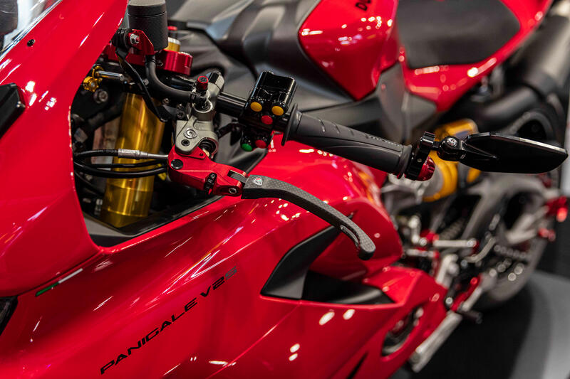 Clutch Lever Race EVO Folding Glossy Carbon for Brembo semi-radial master cylinders