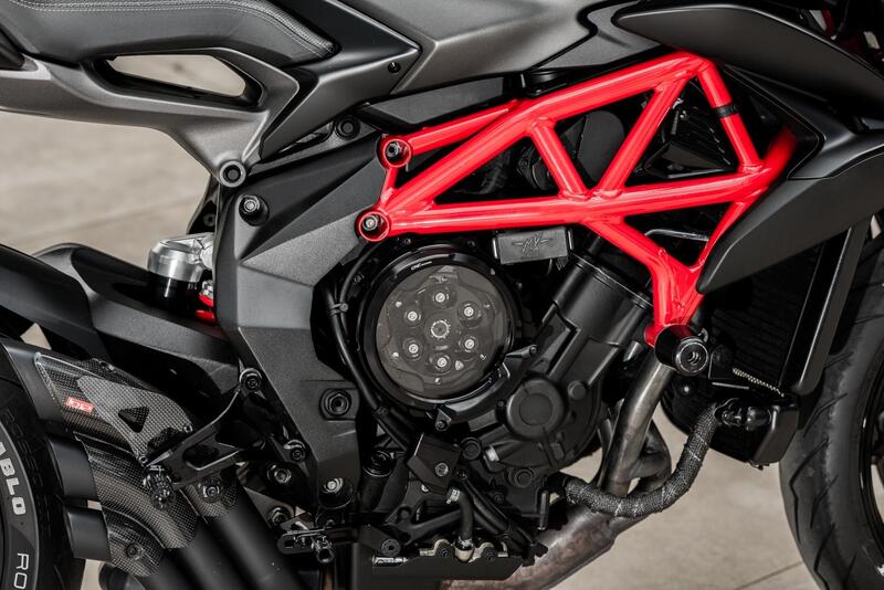 Clear clutch cover MV Agusta- hydraulic control