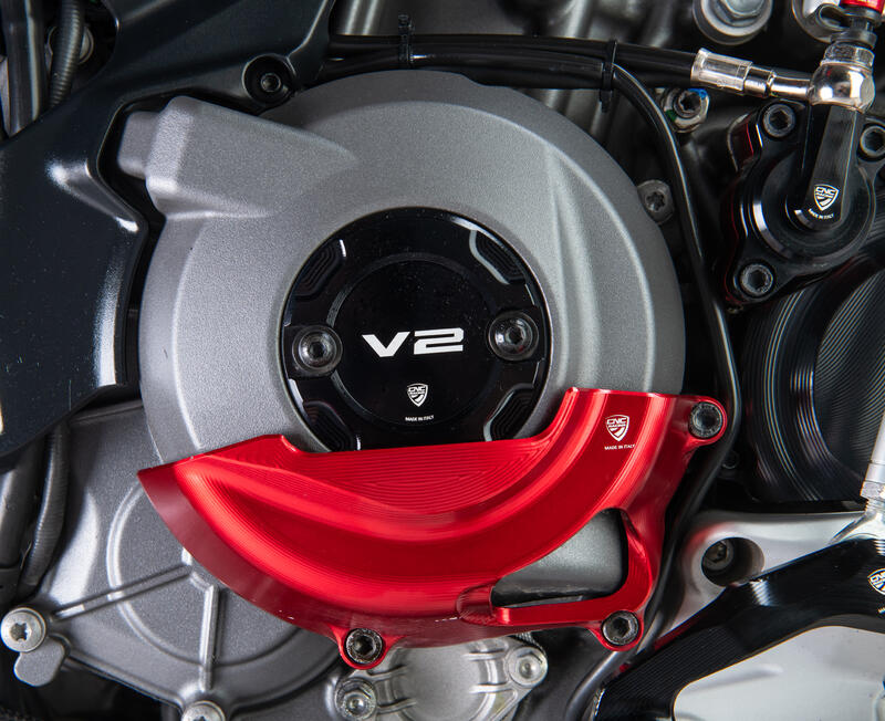 Timing inspection cover for Ducati V2