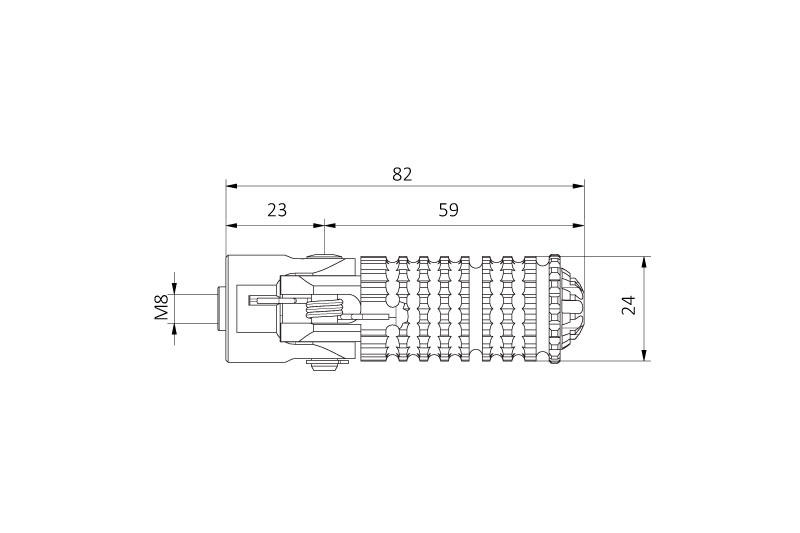 Footpegs folding universal - Sport