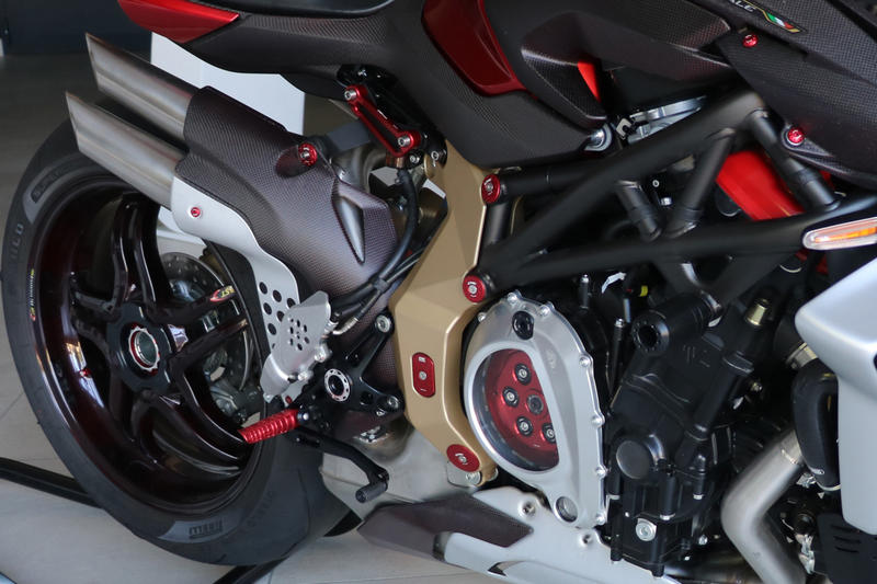 Footpegs for OEM rearsets MV Agusta LIGHT - driver