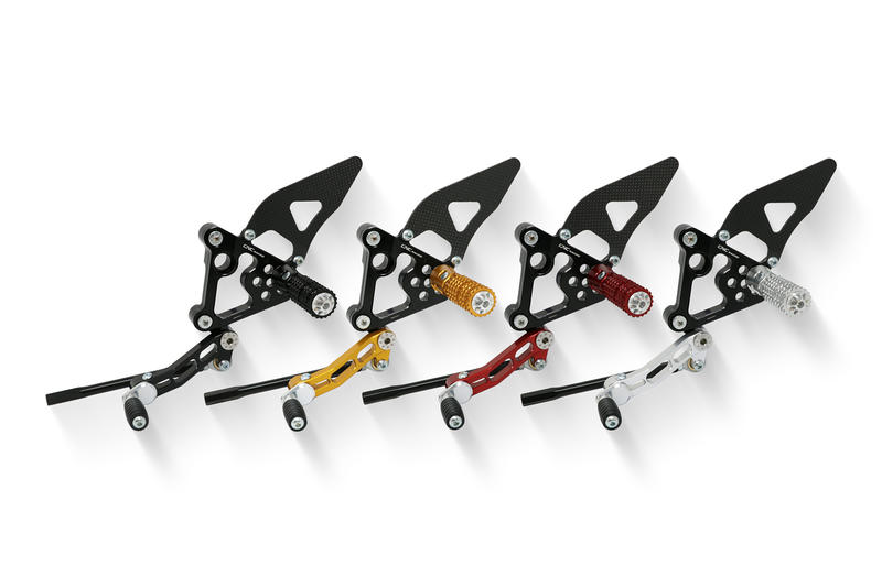 Adjustable rear sets Ducati 848 1098 1198