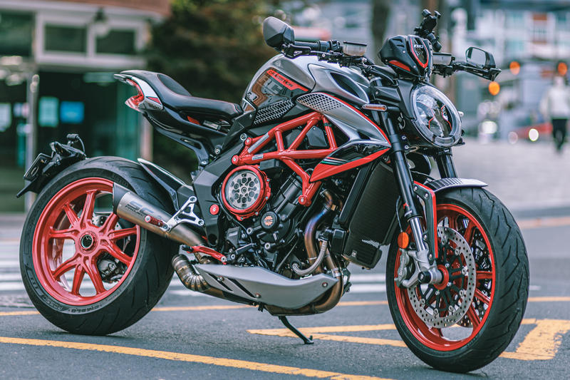 Radiator Guard MV Agusta Brutale