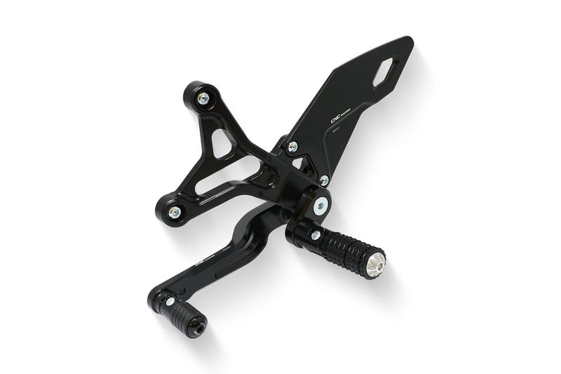 Adjustable rider rearsets MV Agusta Brutale