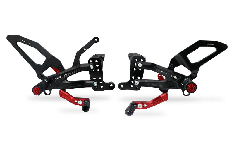 Adjustable rearsets Ducati Streetfighter V4