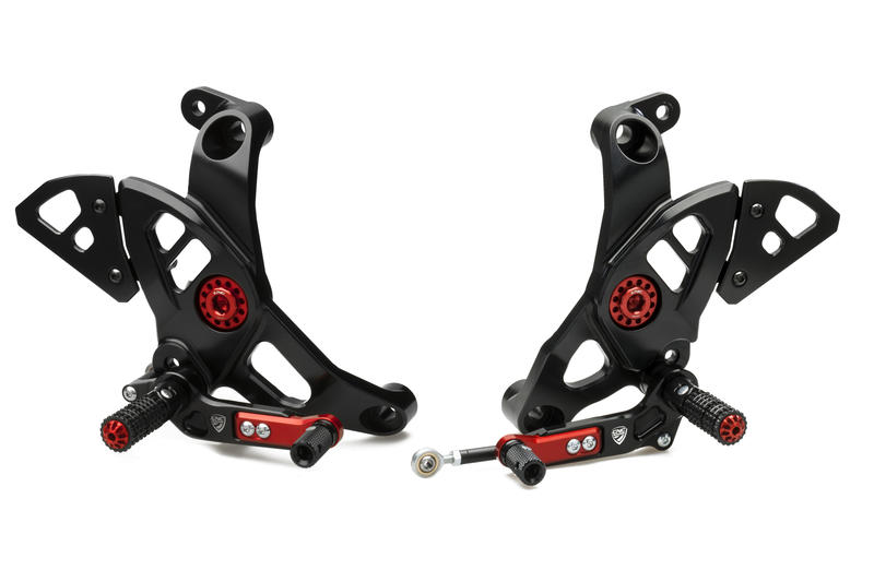 ADJUSTABLE REAR SETS DUCATI | Cnc Racing