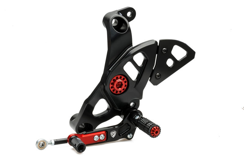 ADJUSTABLE REAR SETS DUCATI
