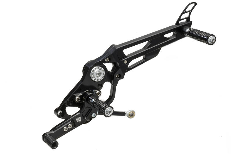 Adjustable rear sets Ducati