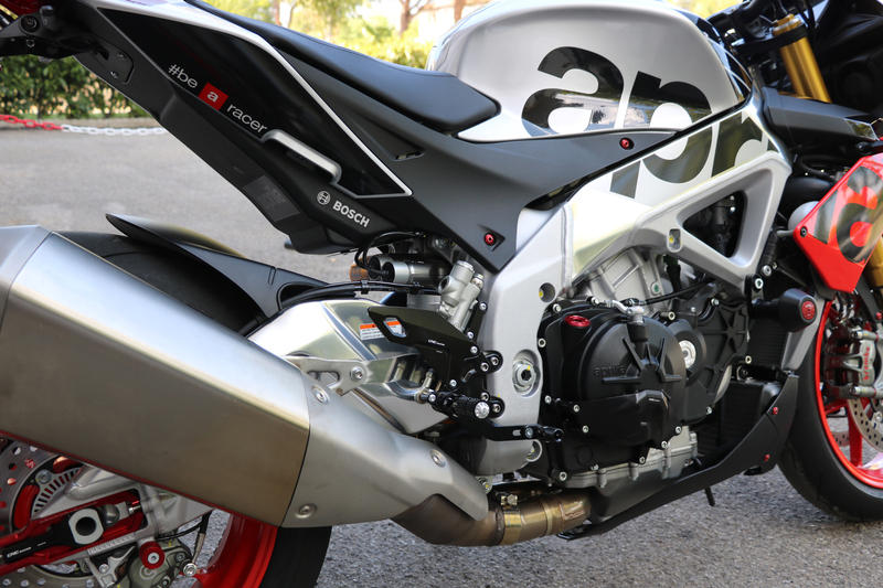 REAR SETS ADJUSTABLE FOR APRILIA RSV4 - TUONO