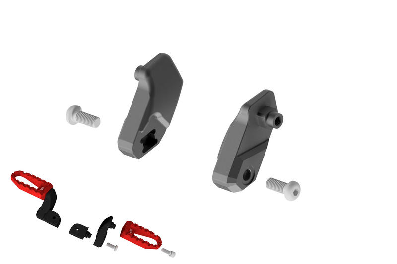 Kit rialzi 30 mm per poggiapiedi TOURING pilota