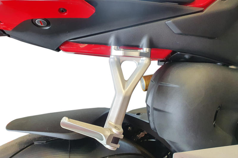 Rear footrest blanking plates Ducati Panigale V4 / Streetfighter V4