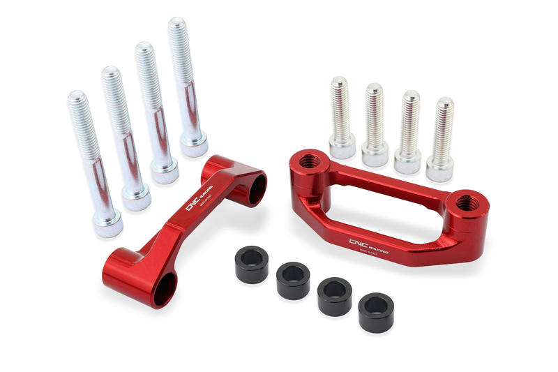 Rear footrest blanking plates Aprilia