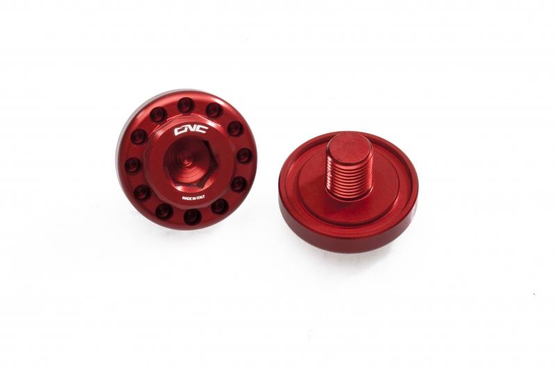 Central bolt kit for OEM rearsets Ducati