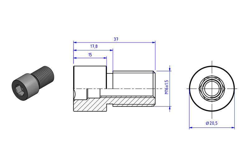 Adapter to mount the front brake and clutch lever guards.