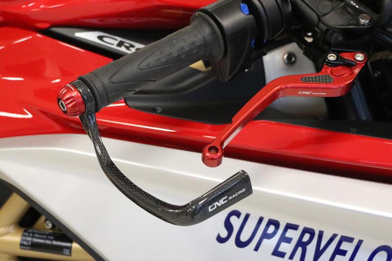 Long Adjustable 180mm Brake Lever in Billet Aluminum