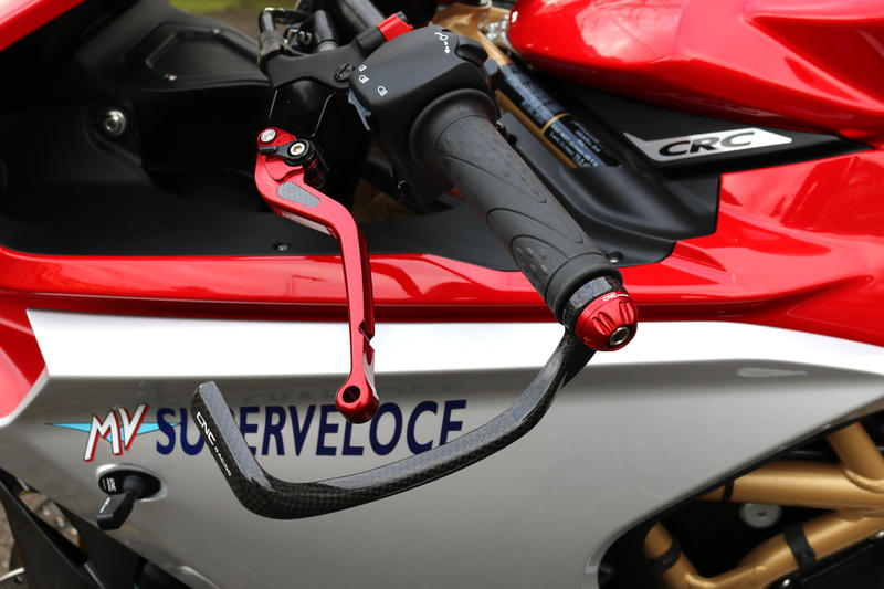 Clutch-Guard Carbon Race - Protection clutch lever glossy carbon
