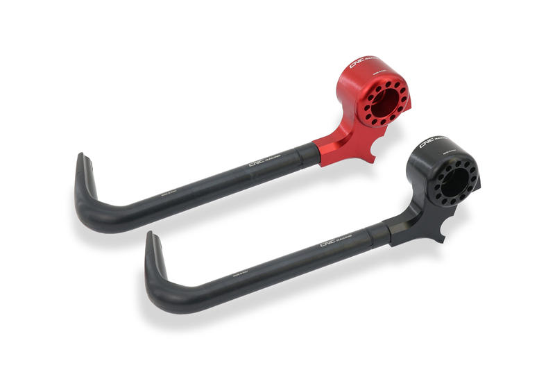 Lever-Guard Street - Clutch lever protector with bar-end mirror housing