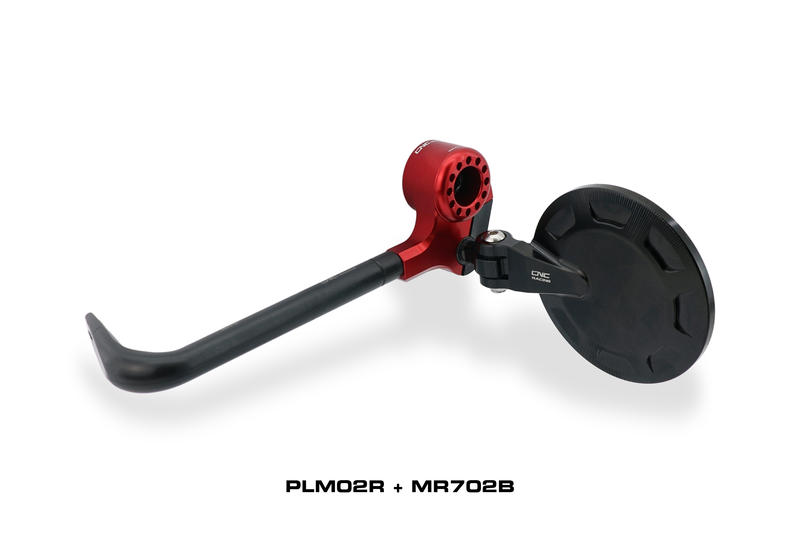 Lever-Guard Street - Clutch lever protector with bar-end mirror housing
