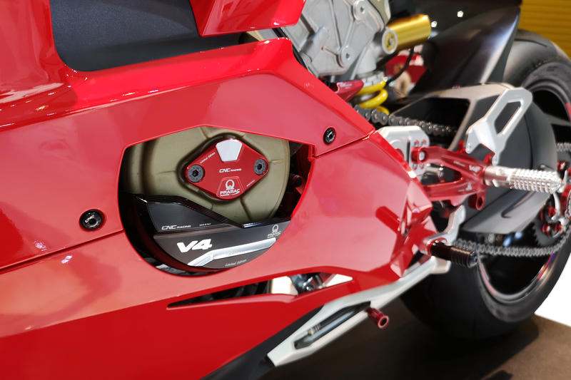 Generator cover protector Ducati Panigale and Streetfighter V4 - Pramac Racing Limited Edition