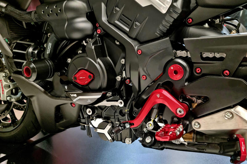 Generator crankcase protector Ducati Diavel V4 - Pramac Racing Limited Edition