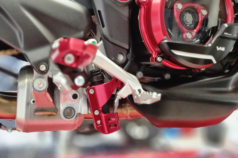 Rear brake master cylinder protector Ducati Multistrada V4