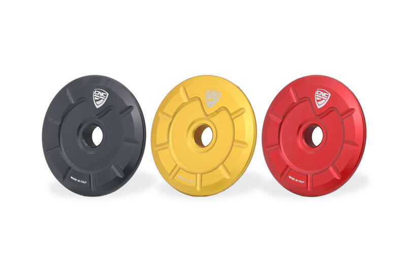 Triple clamps - top plate nut cap Ducati