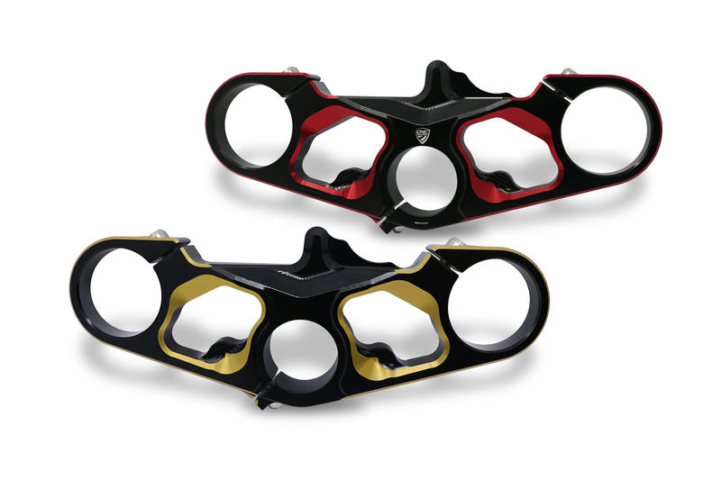 Triple clamps - Top Yoke - Bicolor