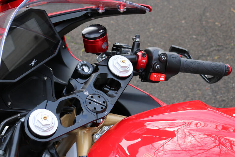 Fluid reservoir front brake 25 ml with level window - only cap
