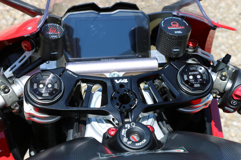 Piastre di sterzo superiore per Ducati Panigale V4