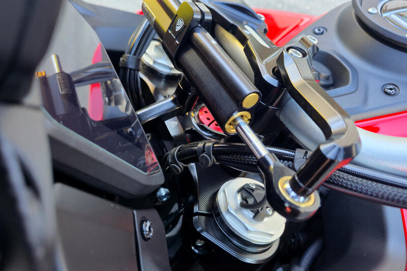 Triple clamps Ducati Multistrada V4 - Top yoke