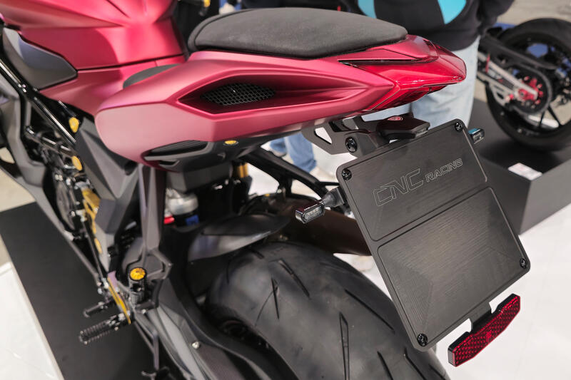Adjustable license plate MV Agusta F3