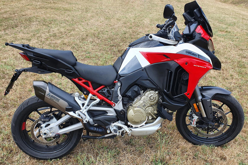 Adjustable license plate Ducati Multistrada V4