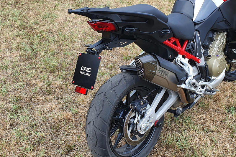 Adjustable license plate Ducati Multistrada V4