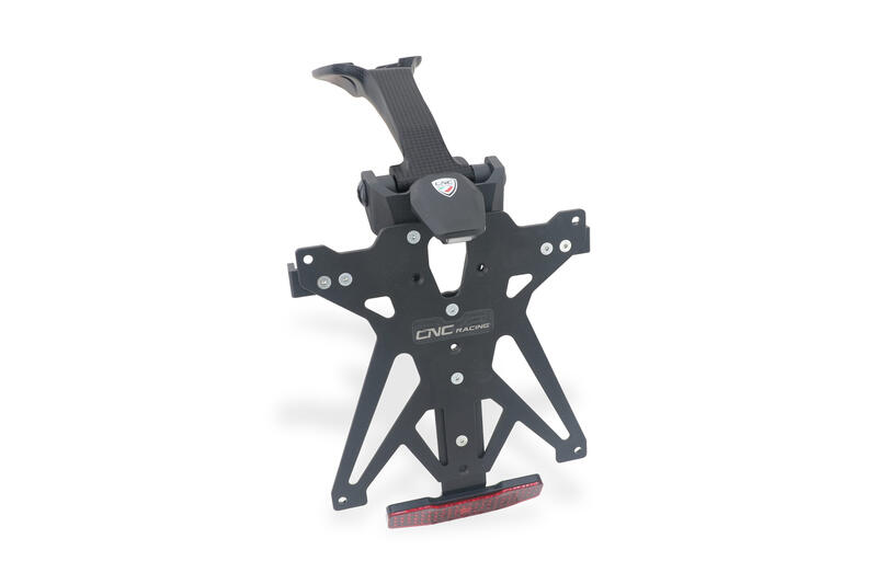 Porta targa in carbonio Ducati Panigale V2 - Streetfighter V2 MY2025 - regolabile, leggero e plug & play