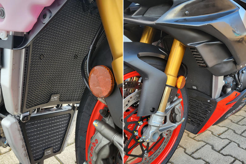 Radiator guard Aprilia