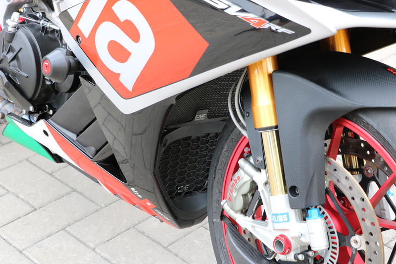 Radiator guard Aprilia