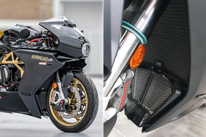 Radiator guard MV Agusta F3