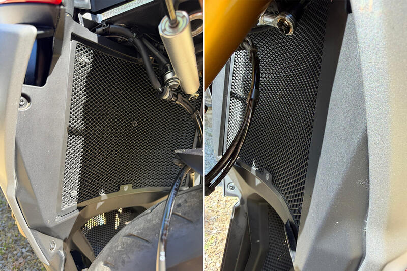 Radiator guard Ducati Streetfighter V2 MY2025 and Hypermotard V2 MY2026
