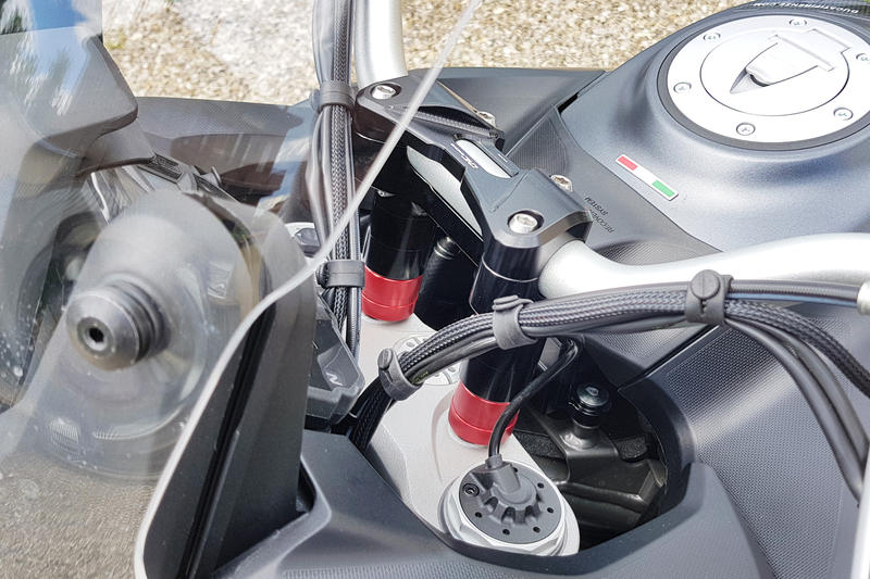 Handlebar clamp full kit Ducati Multistrada