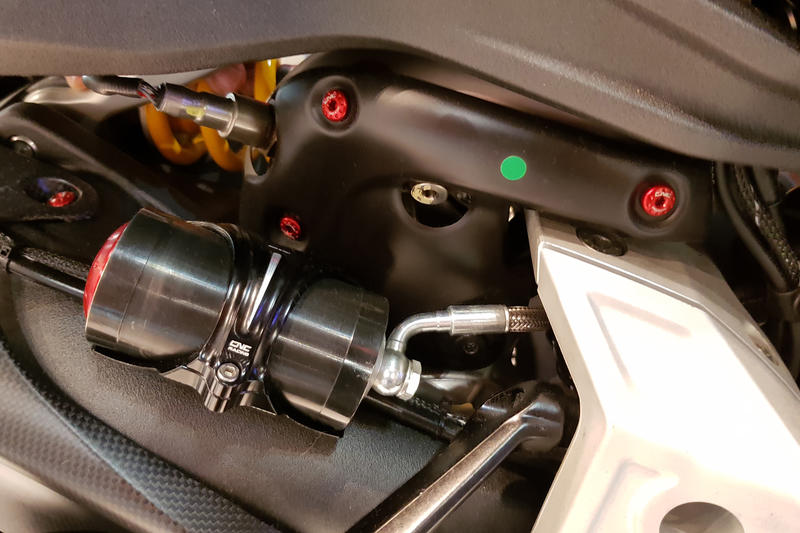Supporto serbatoio ammortizzatore posteriore Ducati XDiavel - bicolore