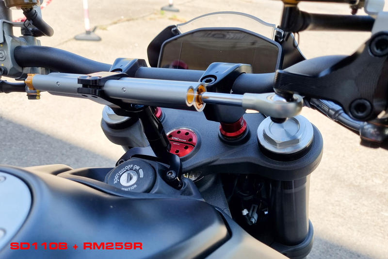 Steering damper kit Ducati Monster 937