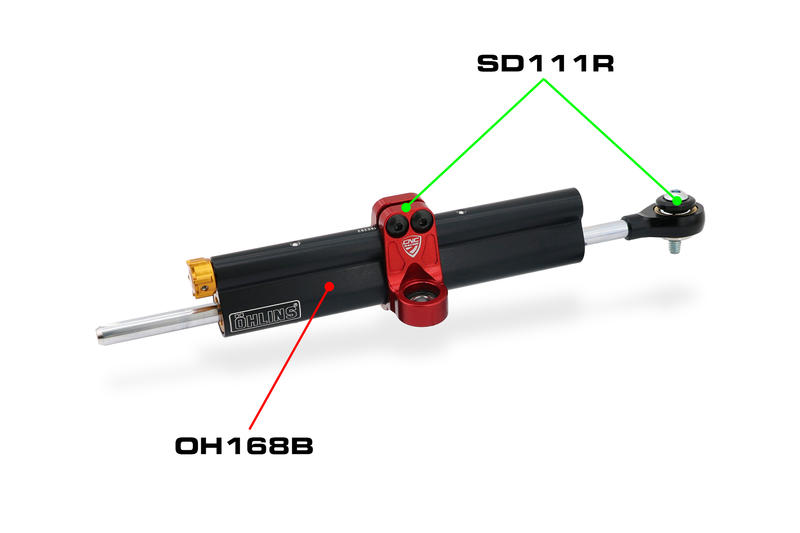 Steering damper kit Ducati Panigale V4