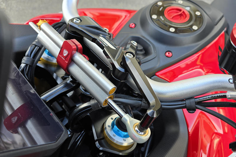 Steering damper kit Ducati Multistrada V4 Pikes Peak - RS with clamp RM251
