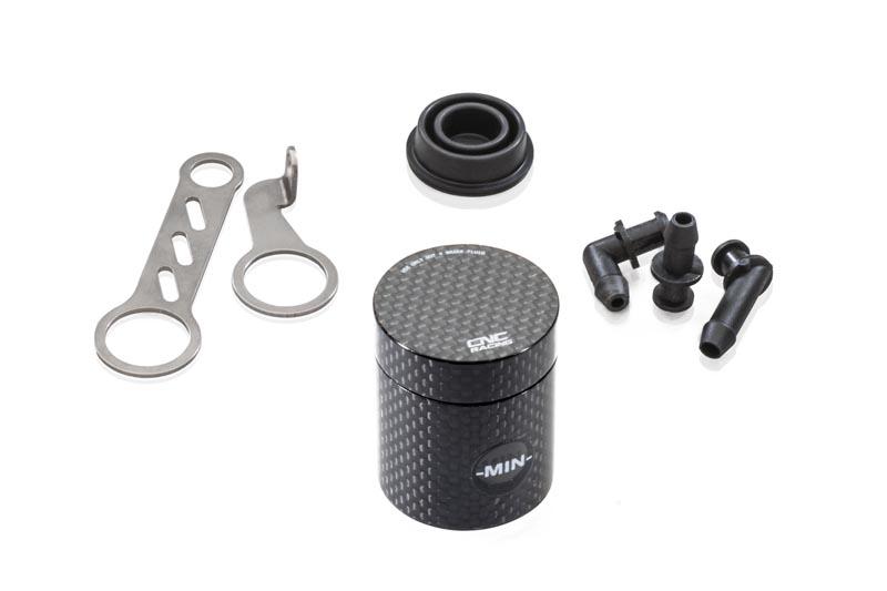 Fluid reservoir rear brake and clutch 12 ml - carbon