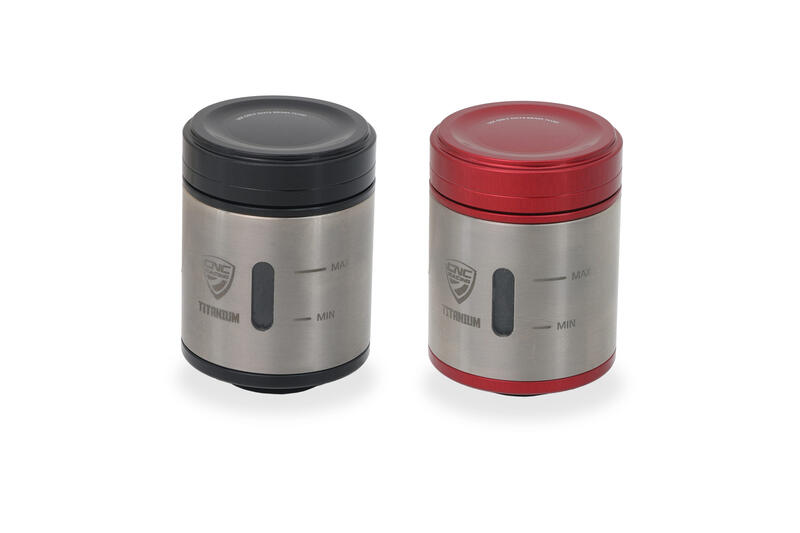 Fluid tank 25 ml for front brake - Titanium